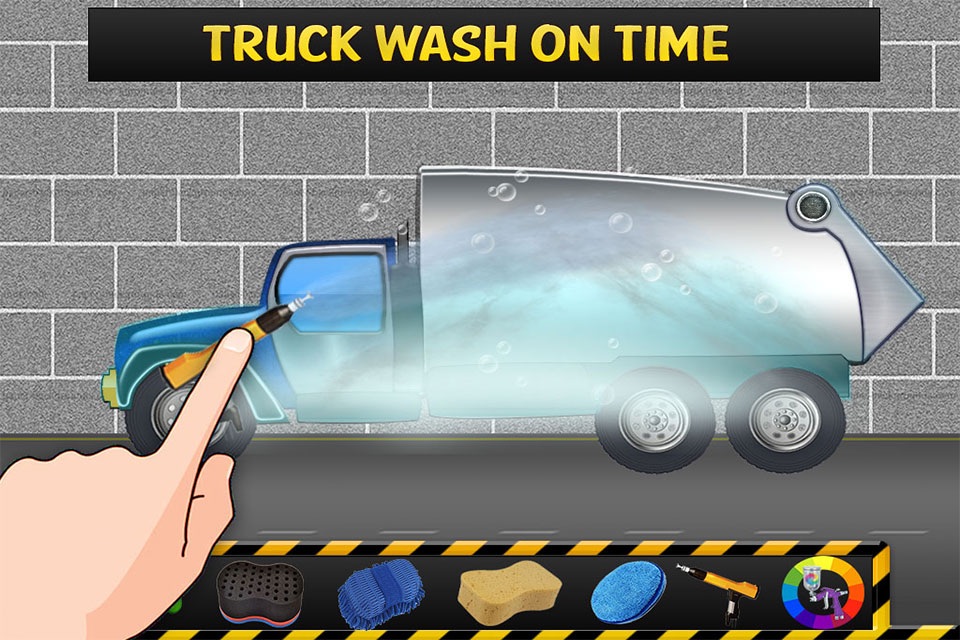Garbage Truck Wash Salon : Cleanup Messy Trucks After Waste Collection screenshot 4