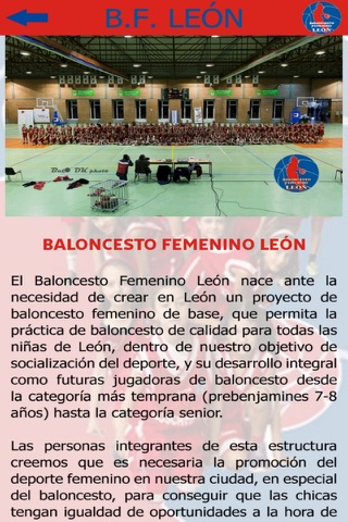 BALONCESTO FEMENINO LEÓN screenshot 3