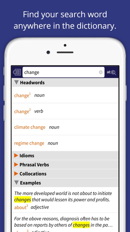 Oxford Learner's Dictionary of Academic English screenshot-3