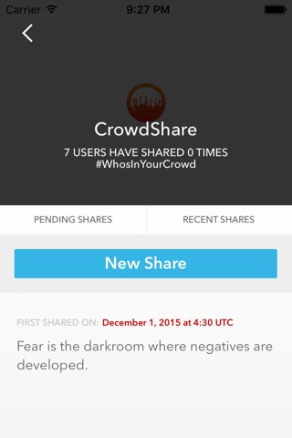 CrowdShare screenshot 3