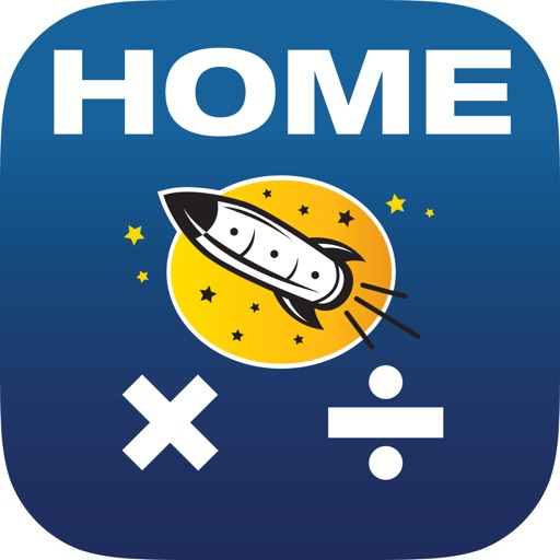 Rocket Math Multiplication Home icon