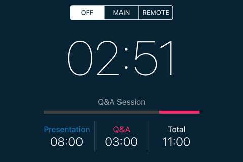 PresenTimer - a true timer for presentation screenshot 3
