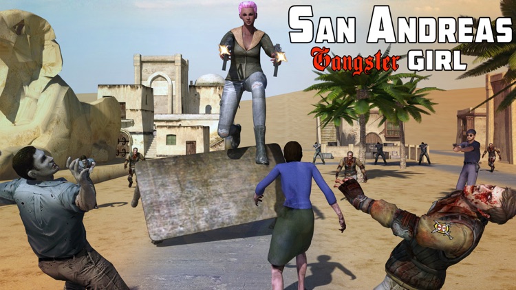 San andreas gangster girl 3D