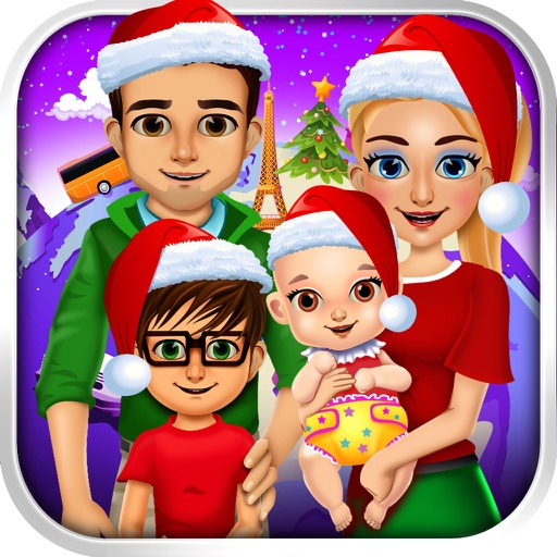 Little Christmas Santa Vacation Salon - baby xmas doctor spa games! Icon