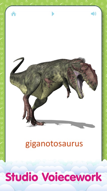Dinosaurs for Kids - Learn My First Words with Child Development Flashcards screenshot-3