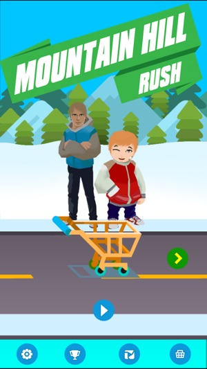 Mountain Hill Rush Racing In Down Town - Free Longboard Game(圖1)-速報App