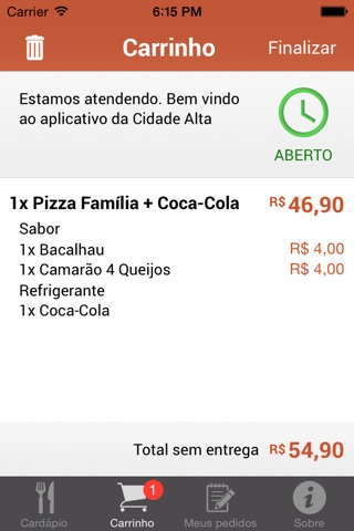 Cidade Alta Pizzaria screenshot 4