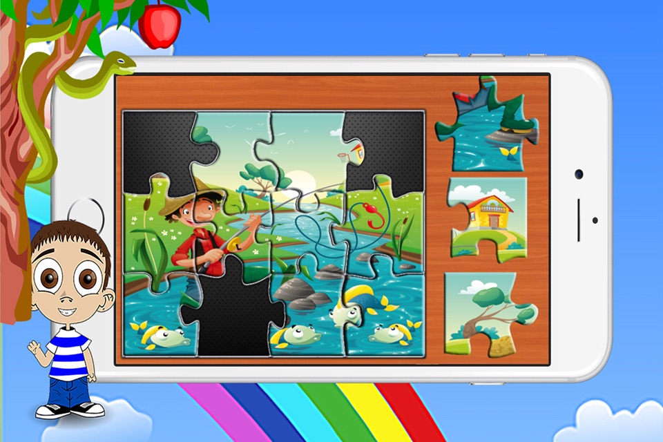 Kid Puzzle Games Free screenshot 2