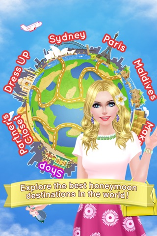 Stars Honeymoon Salon - Celebrity Girls Spa & Makeover Beauty Game for Free screenshot 2