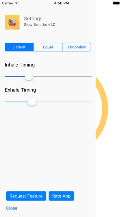 Slow Breaths - Breathing Meditation Exercise