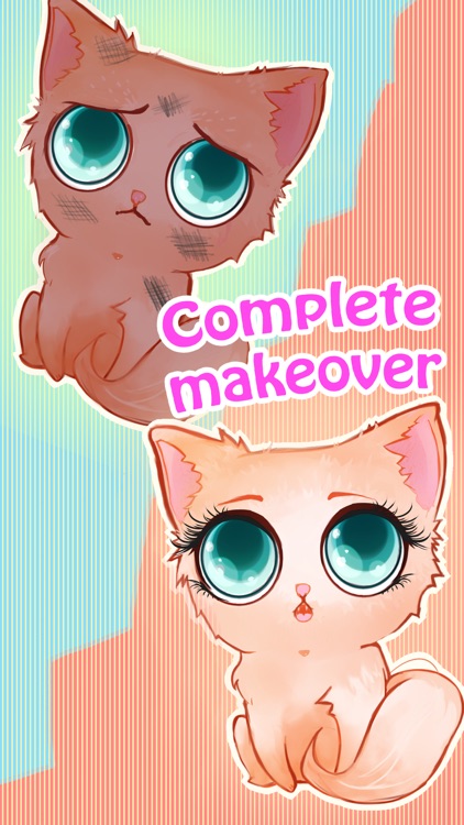 Cute: My Virtual Pet - Kitten Care, Bath, Cleanup & Makeover