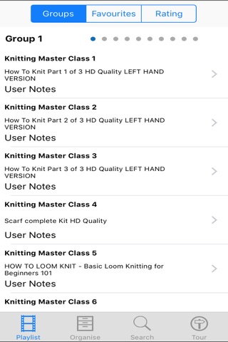 Knitting Master Class screenshot 2