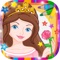Paint magic princesses - coloring the princess kingdom