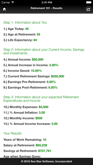 How to cancel & delete Retirement Calculator 101 from iphone & ipad 2