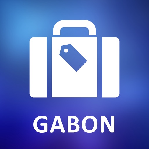 Gabon Offline Vector Map icon