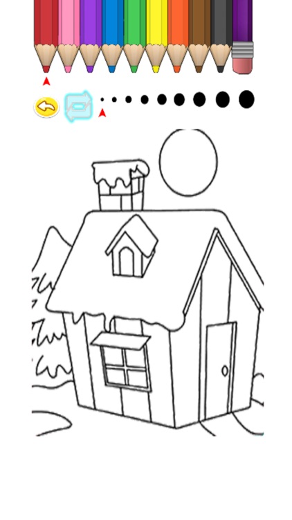 Kids Coloring Book - Cute Cartoon 4 screenshot-3