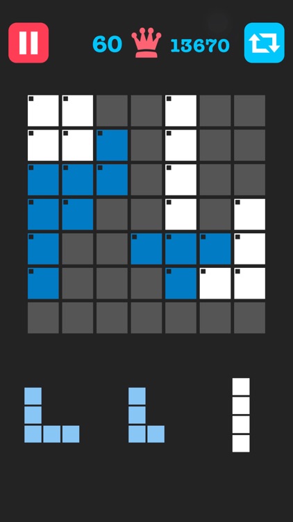 7x7 Block Puzzle - Clever Blocks Quadris 2 Player Math 10/10 Rush Game screenshot-4