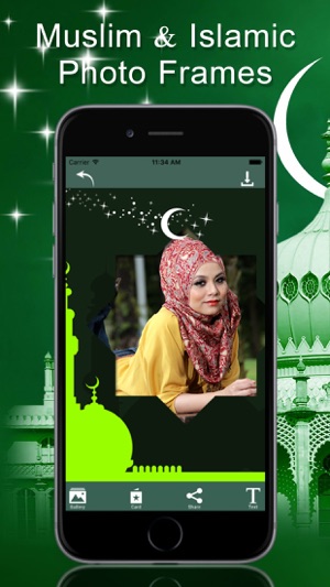 Islamic & Muslim & Eid Mubarak Photo Frames(圖2)-速報App