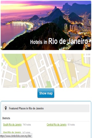 Rio de Janeiro Hotels & Maps screenshot 4