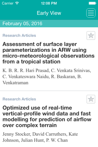 Meteorological Applications screenshot 2