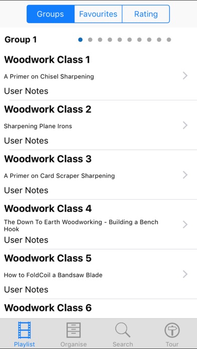 How to cancel & delete Woodwork Class from iphone & ipad 2
