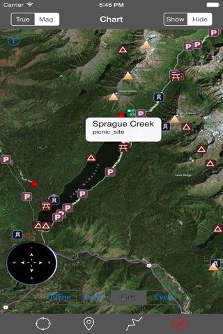 Glacier National Park – GPS screenshot 3