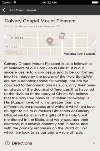 Calvary Chapel Mount Pleasant app screenshot 2