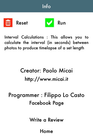 Timelapse & Slider Calculator screenshot 2