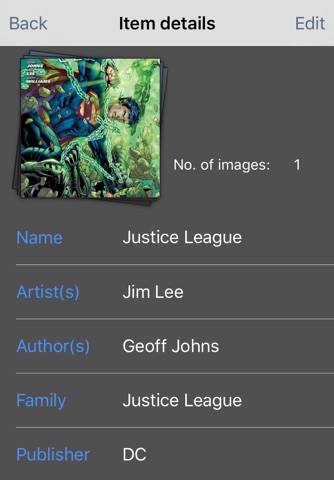 My Comic Book Collection screenshot 2