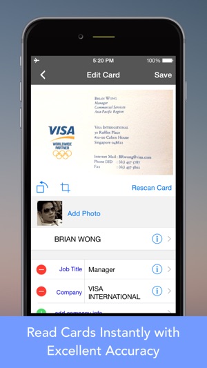 CardWiz Pro: Biz Card Reader(圖2)-速報App