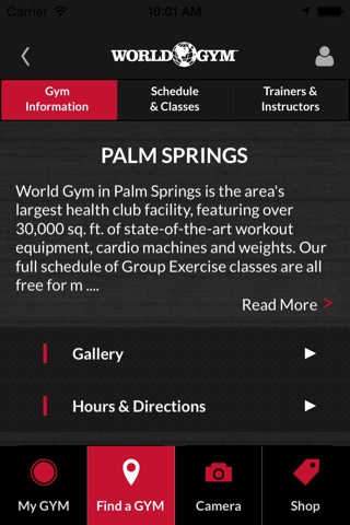 World Gym Mobile screenshot 2