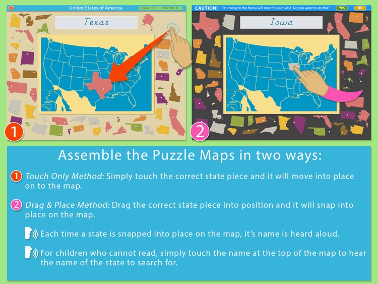 United States Of America LITE - A Montessori Approach To Geography screenshot-3