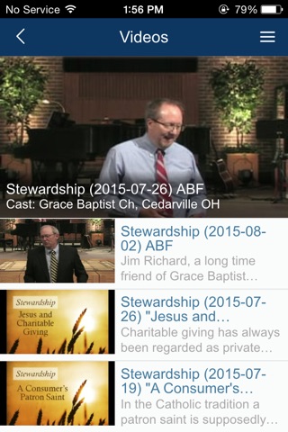 Grace Baptist Cedarville screenshot 2