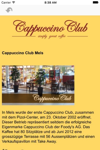 Cappuccino-Club screenshot 3