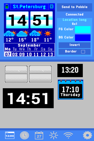 EasyFace for Pebble screenshot 2