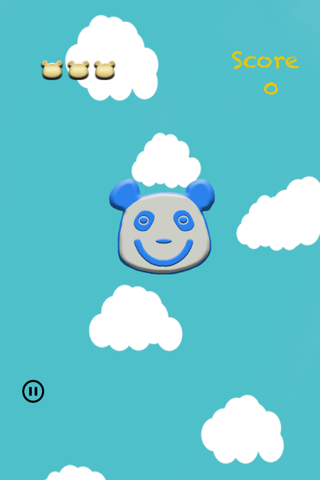 Tappy Panda - Tap the Blue Panda screenshot 2