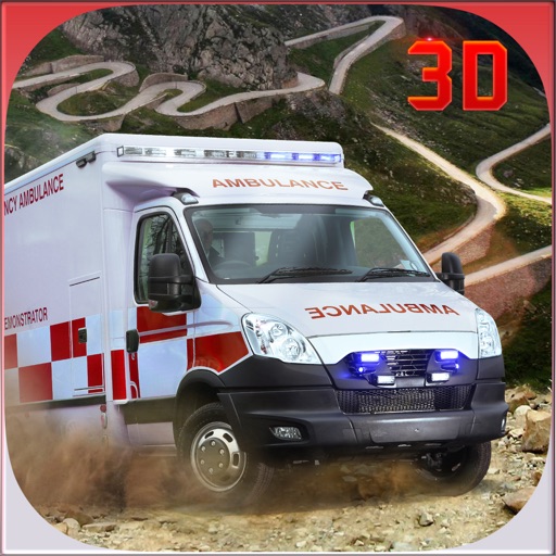 911 Ambulance Driver Hill Climb 3D Simulator icon