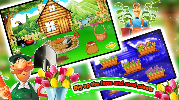 Garden Wash – Cleanup, decorate & fix the house lawn in this game for kids