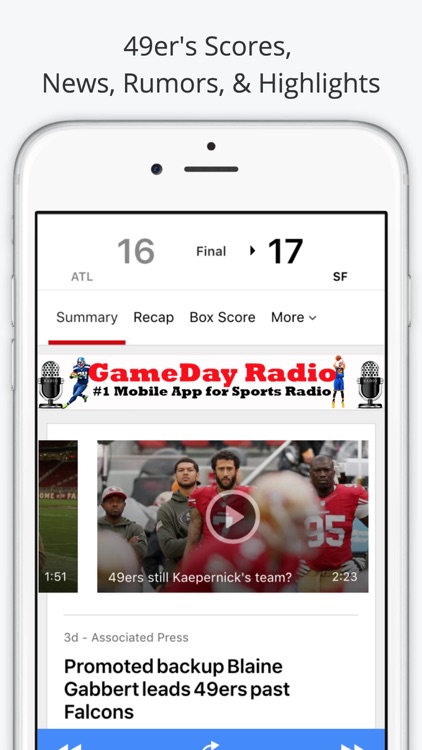 San Francisco GameDay Live Radio - 49ers and Warriors Edition