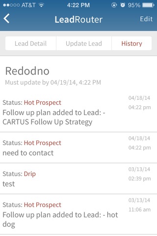 LeadRouter Mobile screenshot 4