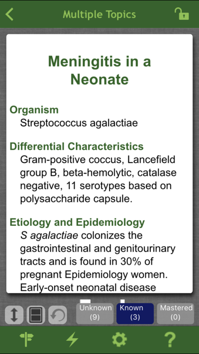 How to cancel & delete Microbiology and Infectious Diseases LANGE Flash Cards from iphone & ipad 4