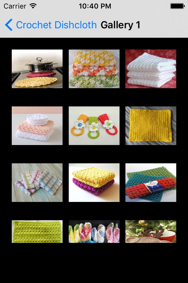 Crochet Dishcloth screenshot 2