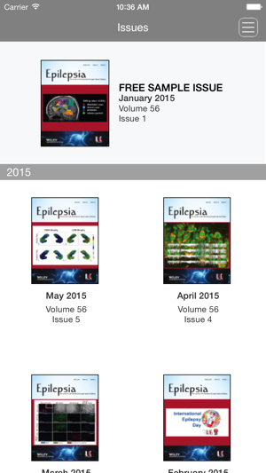 Epilepsia Journal(圖1)-速報App