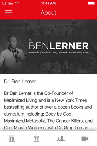 Dr. Ben Lerner screenshot 2
