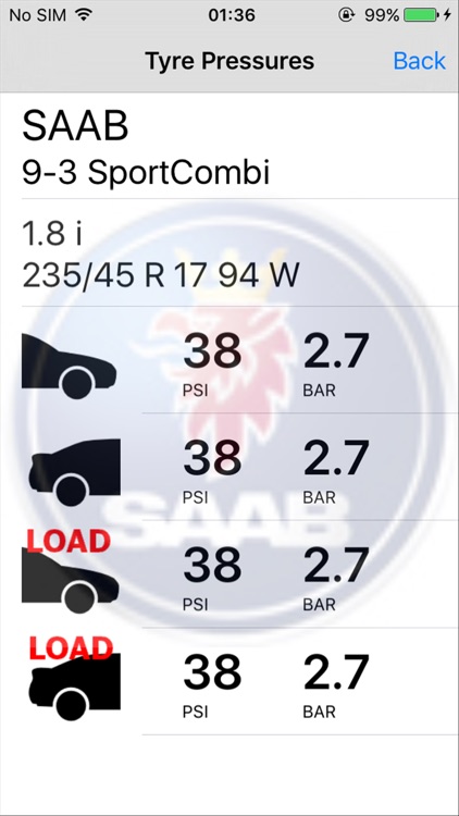 Tyre Pressure screenshot-3