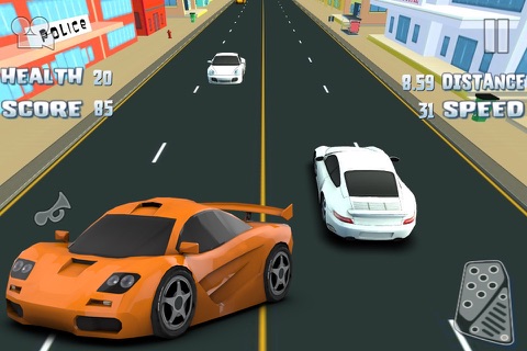 Car Traffic Race in Road Free Game screenshot 2