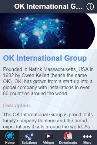 OK International, Corp. screenshot 2