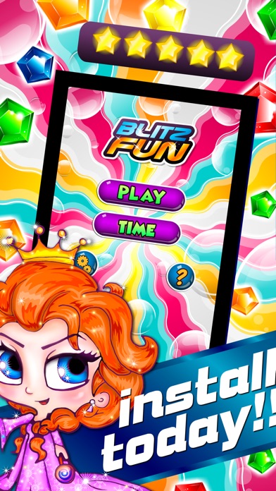 BLITZ FUN MATCH-3 - DIAMOND GAME AND CANDY DIGGER'S SAGA HD FREE 1.0 IOS GAME GIẢI TRÍ BLITZ FUN MATCH-3 - DIAMOND GAME AND CANDY DIGGER'S SAGA HD FREE 1.0 IOS