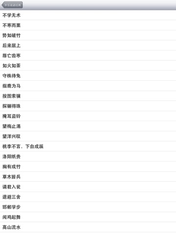 Chinese Classical Idioms screenshot 2