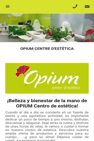 Opium Centre Estetica screenshot 3